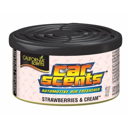 California Car scents -Jahody + šlehačka | Čistící, dezinf.prostř., dezodoranty - Osvěžovač vzduchu - Ostatní osvěžovače
